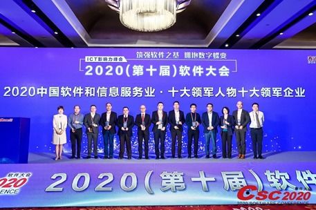 神州信息榮膺2020中國(guó)軟件和信息服務(wù)業(yè)十大領(lǐng)軍企業(yè)